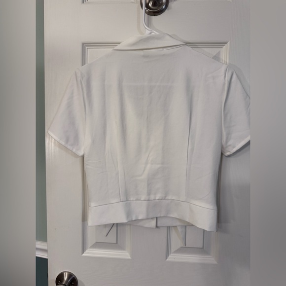 NWT Belle Poque | Retro blouse with tie, size S - Picture 3 of 4